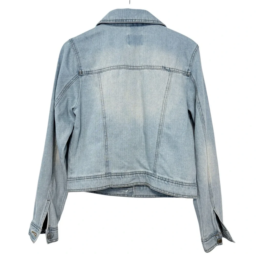 Ci Sono Denim Collection Jean Jacket Light Blue - Stretch Large‎